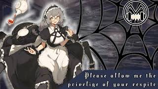 ASMR Roleplay: The Warmest Web [Drider Maid Soothes Your Nightmares], [Bath], [F4M], [Hair Washing]