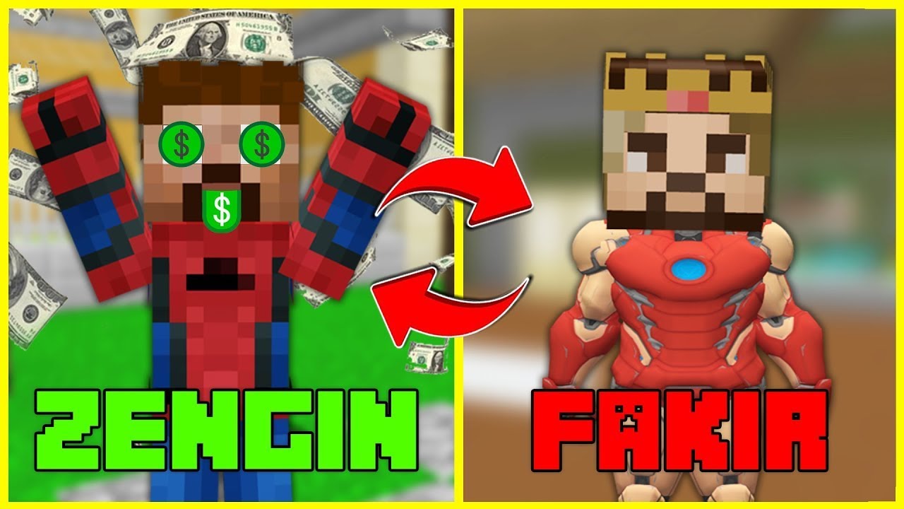 ВСЁ ПЕРЕВЕРНУЛОСЬ, БОГАТЫЕ СТАЛИ БЕДНЫМИ, БЕДНЫЕ СТАЛИ БОГАТЫМИ! 😱 - Minecraft БОГАТАЯ БЕДНАЯ ЖИЗНЬ!