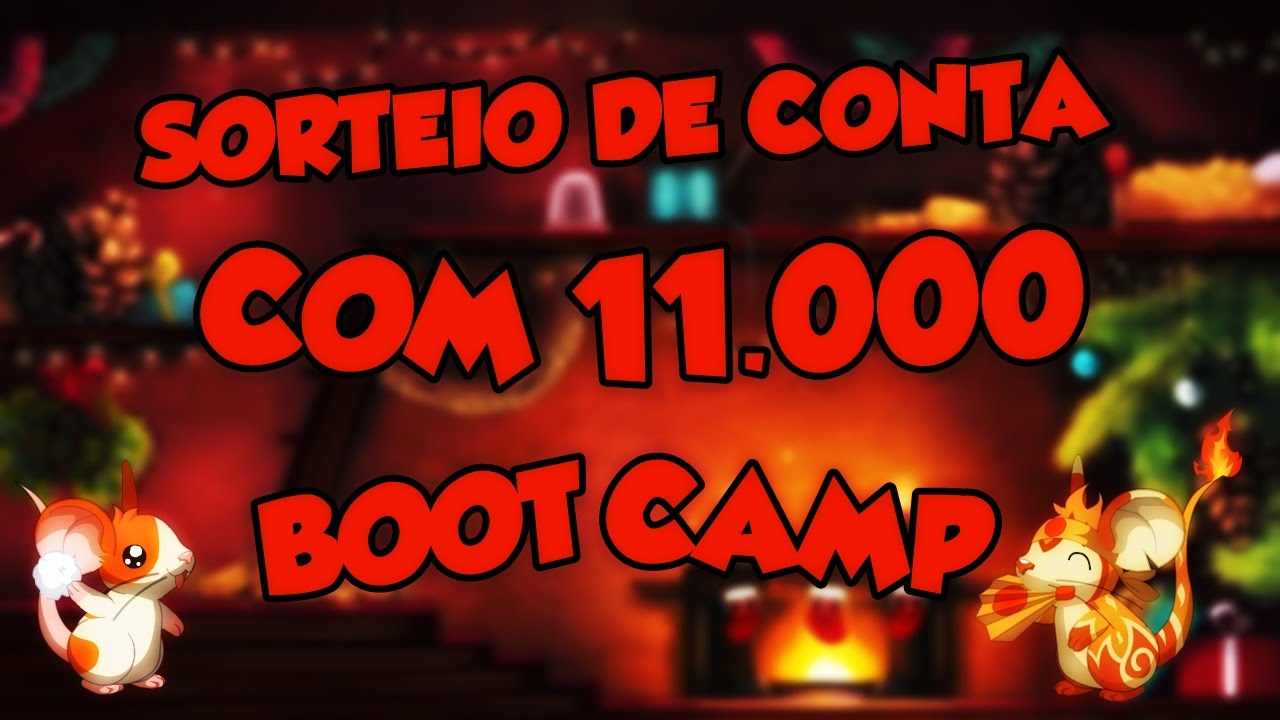 SORTEIO DE CONTA COM 11.200 BOOTCAMP - TRANSFORMICE