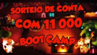SORTEIO DE CONTA COM 11.200 BOOTCAMP - TRANSFORMICE