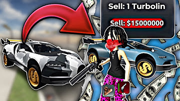 Testing Out The BUGATTI In Roblox BlockSpin