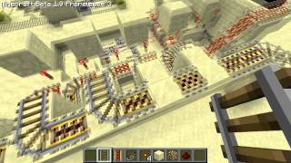 Tutorial: Compact Storage Minecart Vending Machine