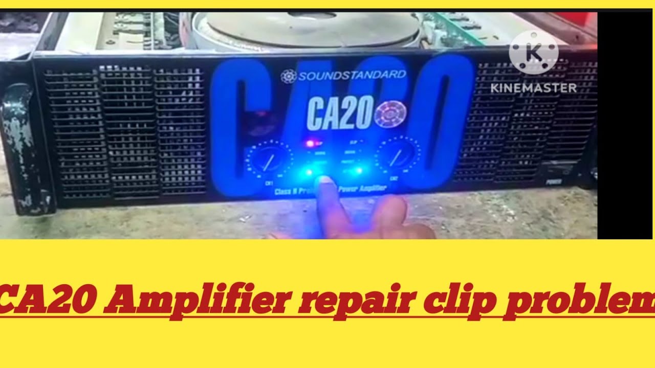 @abhijit8617 CA 20 Amplifier repair clip problem (HINDI)