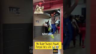 “Dwight Powell Forgot He’s 6'10 😭💀”#nba #basketball #funny #dwightpowell #shorts