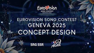 Eurovision Song Contest Geneva 2025 - My Design Concept