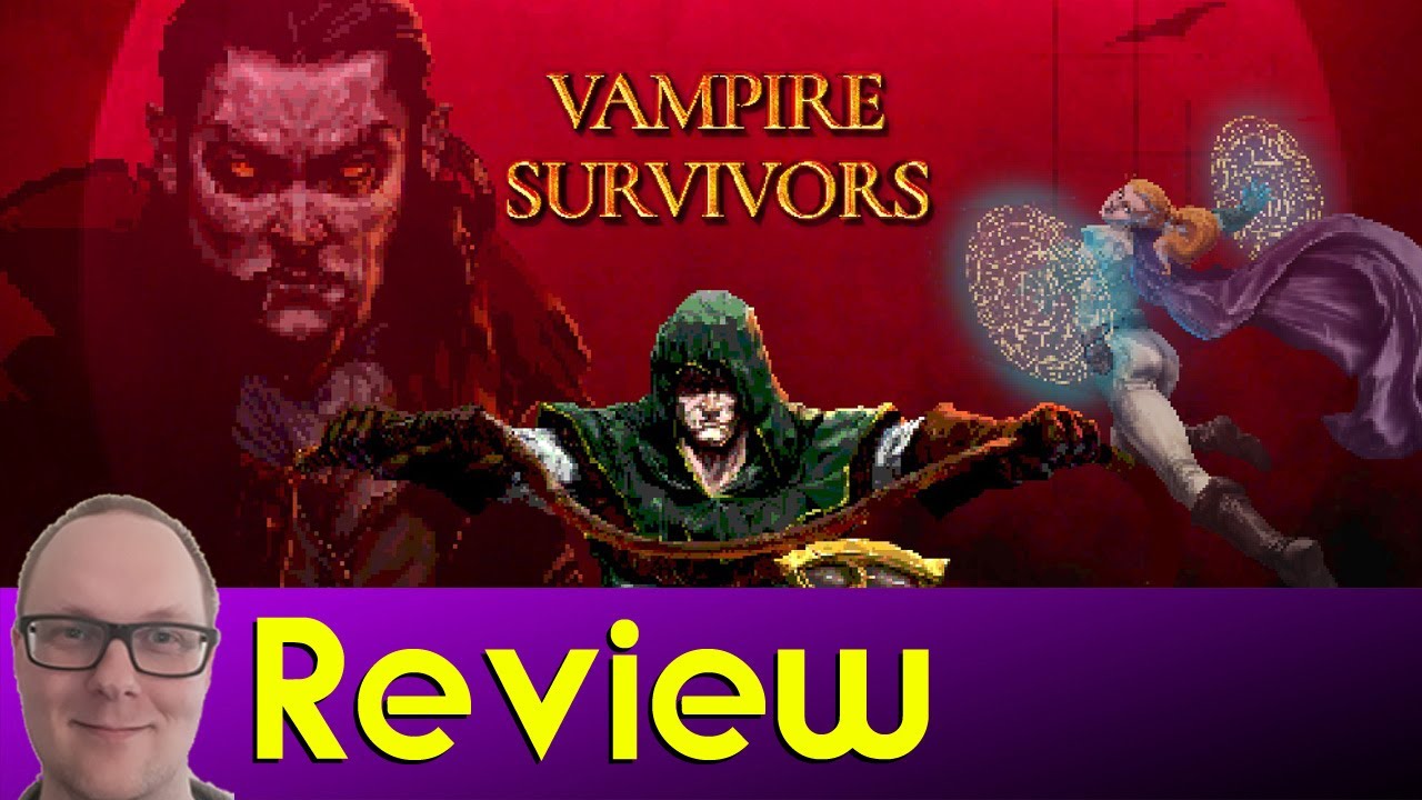 Vampire Survivors - Review | Action Roguelike Bullet Hell Chaos Filled ...