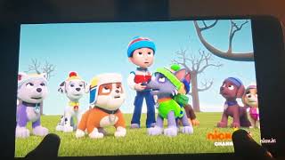 PAW Patrol: Rubble Lies About The Snow.