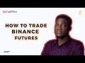 How to trade futures contract on the Binance mobile app