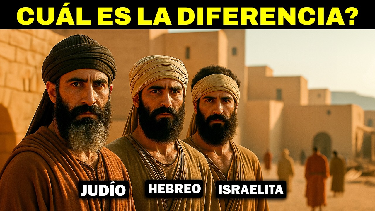 Descubre la Diferencia entre Judíos, Hebreos e Israelitas según la Biblia