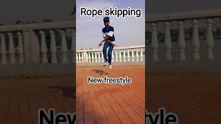 Rope skipping New freestyle 😯❤️#ropeskipping #shortvideo #subscribers #shortsfeed