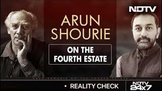 "Today's Media, Ruling Regime Has No Shame": Ex-Minister Arun Shourie