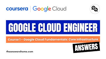 Google Cloud Fundamentals Core Infrastructure Coursera Answers || Cloud Engineer || theanswershome