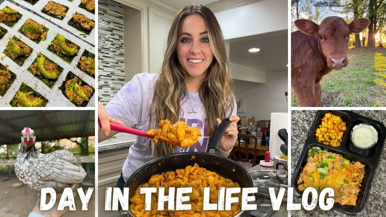 A Crazy Day in the Life of a Full Time Content Creator with 140+ Animals 👩🏻‍🌾