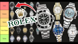 Ranking ROLEX Model from BEST to WORST - Ultimate TIER LIST