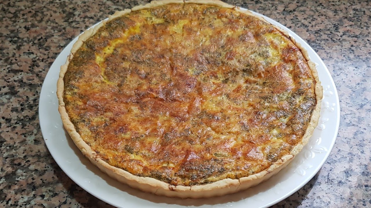 كيش بالطون بانجح عجينة مرملة👌👌👌 مكرملة و هشيشة و ممعجناش quiche au thon