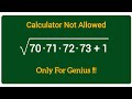 Nice Square Root Simplification Question | Maths Olympiad | No Calculator 🛑