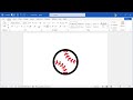 How to Insert the BASEBALL Symbol in Word