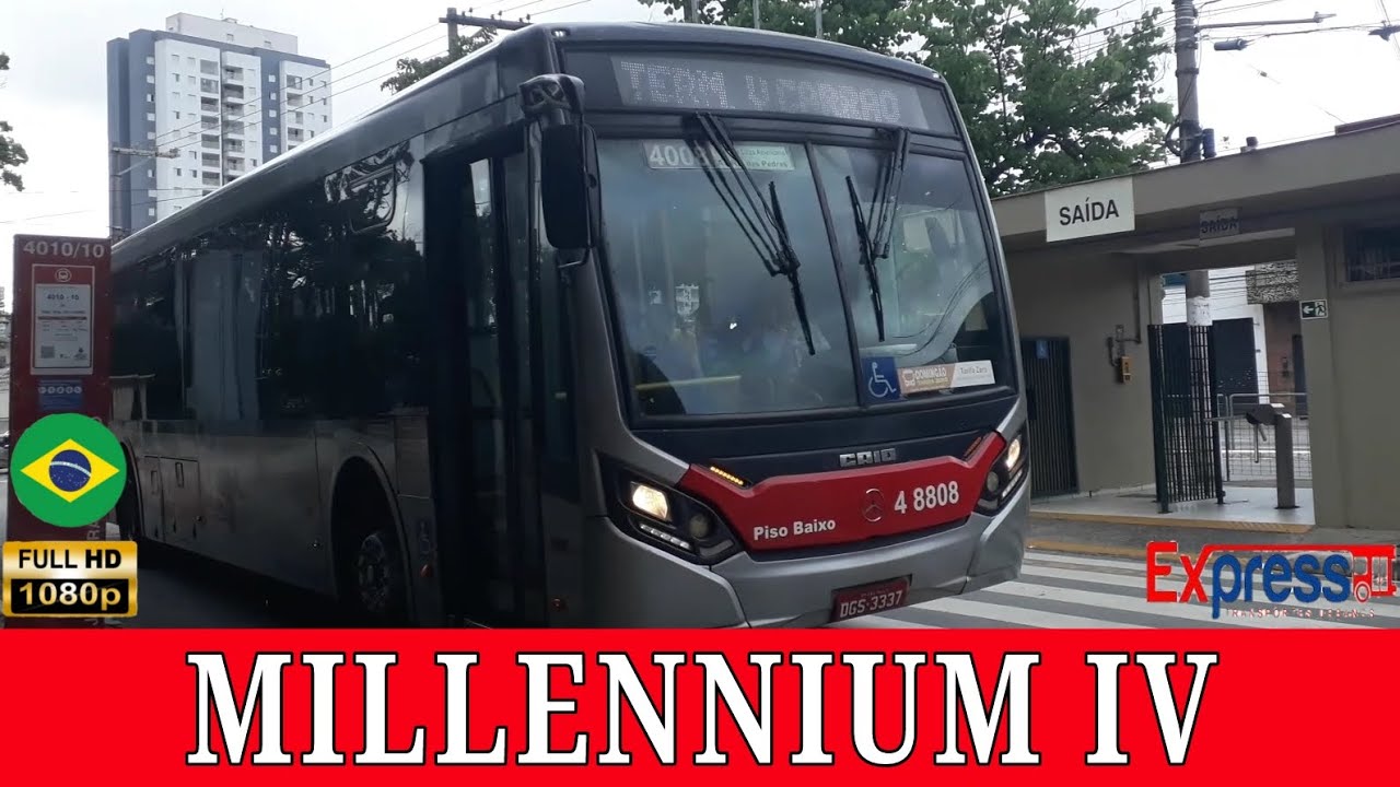 Vamos Conferir #1 - Caio Millenium IV Volkswagen 18.280 e Mercedes-Benz O-500UM (Express ZL)