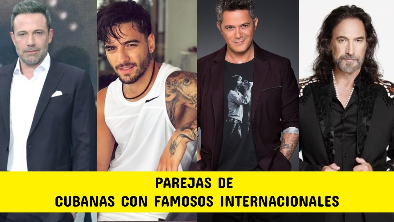 7 CUBANAS que son pareja de FAMOSOS INTERNACIONALES 😲