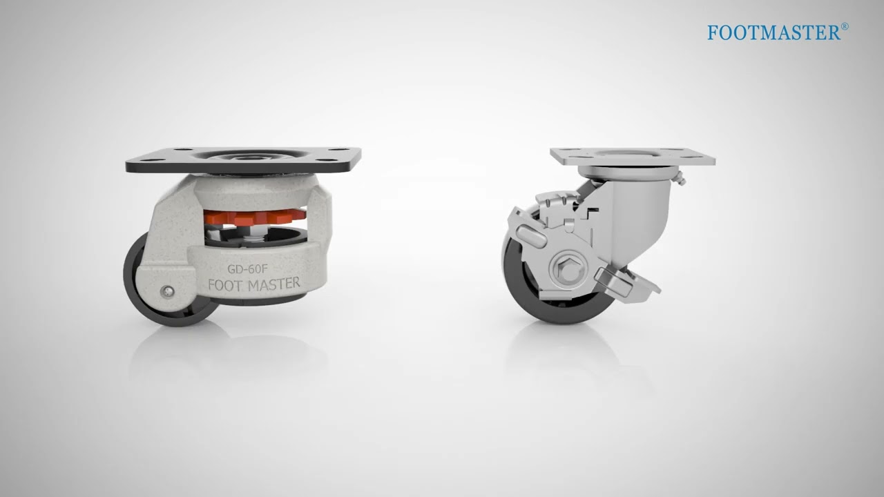 FootMaster GD Series of Leveling Casters