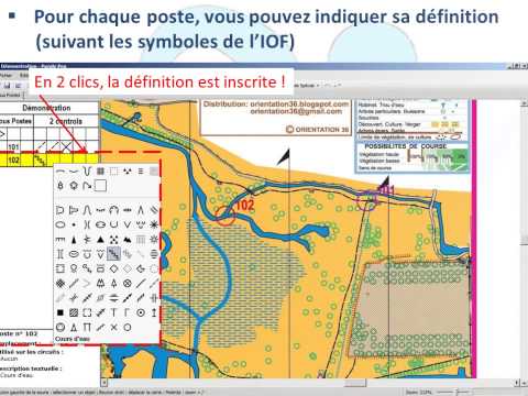 demonstration logiciel purple pen: réaliser votre carte d'orientation