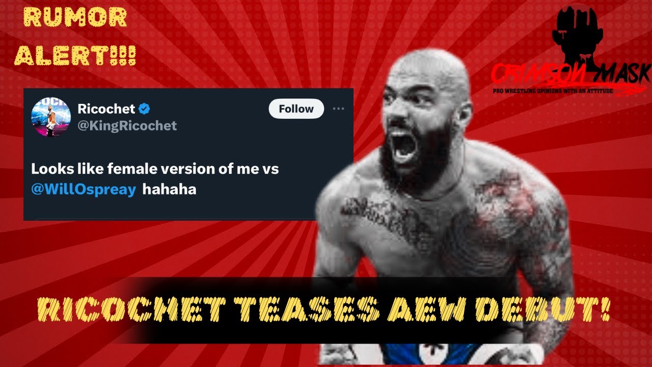 Is Ricochet really headed to AEW? | Crimson Mask Pro Wrestling ...