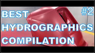 BEST HYDRO DIPPING COMPILATION #2 (Welding masks, Corvette, hardhats) | BAG R BUCK HYDROGRAPHICS