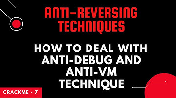 [PRACTICAL]How To Deal With Anti-Debug and Anti-VM Technique[HINDI]