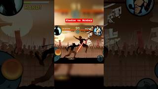Shadow Fight 2 | Shadow vs Monkey #shorts