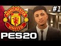 PES 2020 Manchester United Master League EP1 - Signing Jadon Sancho!!