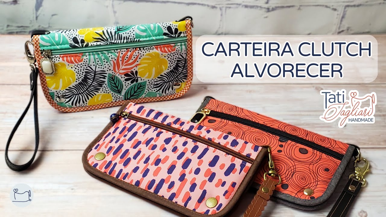 Projeto de Costura Criativa: Carteira Clutch Alvorecer