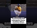 Nick Wilson Drafted by the Indianapolis Clowns | 🍌 Banana Ball Draft 2025 #lscbaseball #d2baseball
