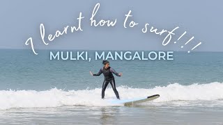 Learn Surfing in JUST 3 days in Mulki, India | What to do in 3 days in Karnataka | The 3-day Route