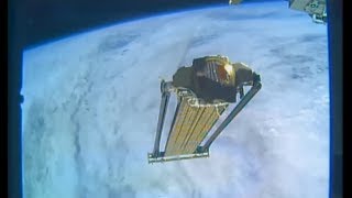ISS ROSA - Roll Out Solar Array Jettison Wealth