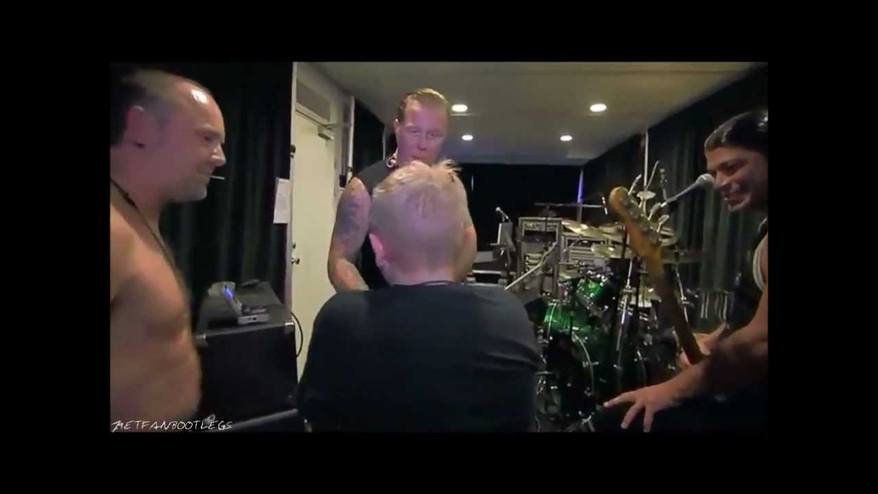 Metallica Tuning Room RARE [Gothenburg July 3, 2011] YouTube