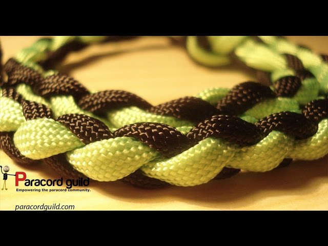 4 Strand Round Braid The Diamond Braid Youtube