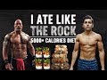 I Tried Dwayne "THE ROCK" Johnson's DIET