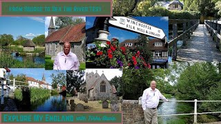 River Test Part One UK's most famous Trout fly fishing chalk stream Whitchurch Andover Stockbridge