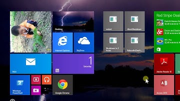 how to remove tiles in start screen Windows 8