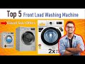 Best Front Load Washing Machine 2024  this Festive Season | Top 5 Best Washing Machine 2024 | Price