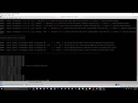 Mathematical analysis of log data on Linux / Unix Systems