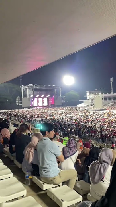Venue konser westlife at istora senayan jakarta #westlife #westlifewilddreams #shorts