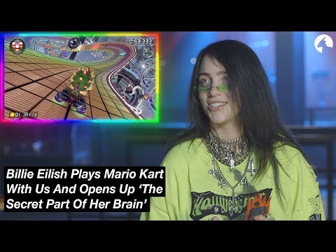 Billie Eilish Plays Mario Kart With Us And Opens Up 'The Secret Part Of Her Brain'