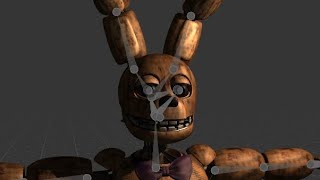 Springtrap UFMP Movement Test [FNAF] [P3D]