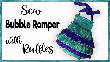 How to Sew a Bubble Romper with Ruffles: A Beginner-Friendly Sewing Tutorial