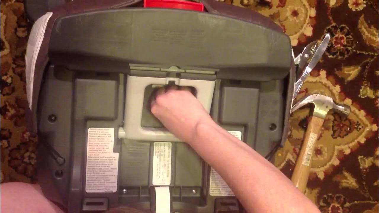 Graco Nautilus Carseat Crotch Buckle Removal YouTube
