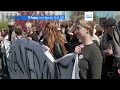 Czech students protest government plans to cut public media funding