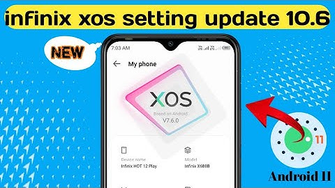 infinix new setting update| how to update xos setting in infinix phone| xos 10.6 setting update|