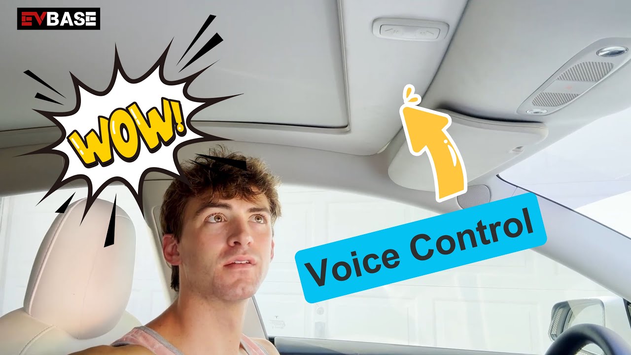 Model Y/ Y Juniper Automatic Electric Sunshade with Voice Control