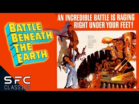 Battle Beneath The Earth | Full Classic Sci-Fi Action Movie | Retro Science Fict